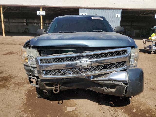 2GCEK133871641438 - 2007 CHEVROLET SILVERADO K1500 CREW CAB TEAL photo 5