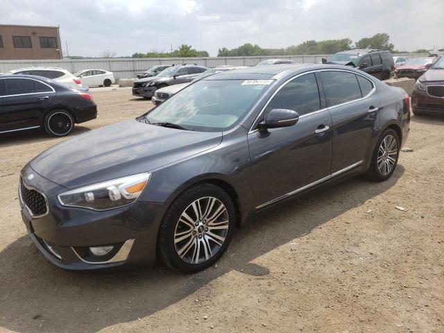 KNALN4D78E5123923 - 2014 KIA CADENZA PREMIUM GRAY photo 1