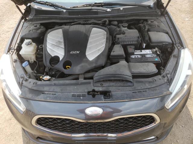 KNALN4D78E5123923 - 2014 KIA CADENZA PREMIUM GRAY photo 11