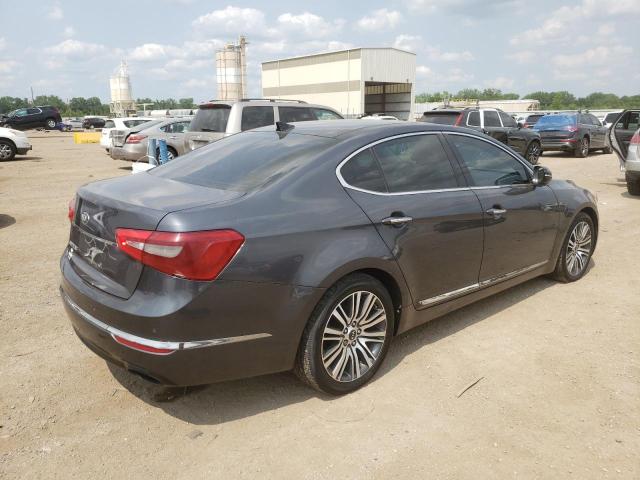 KNALN4D78E5123923 - 2014 KIA CADENZA PREMIUM GRAY photo 3