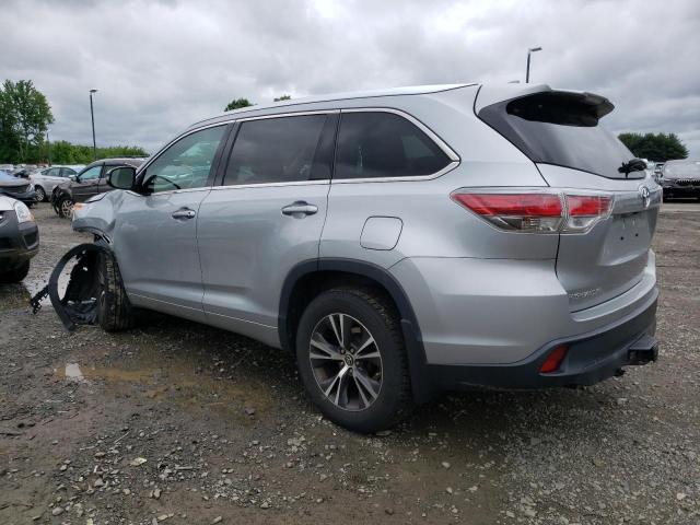 5TDJKRFH6GS304358 - 2016 TOYOTA HIGHLANDER XLE Gümüş foto 2