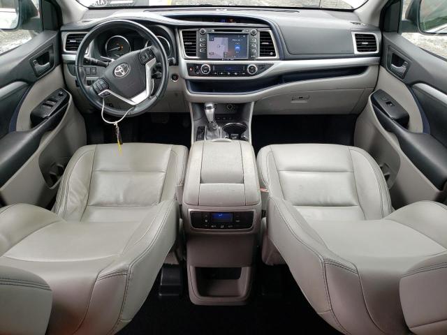 5TDJKRFH6GS304358 - 2016 TOYOTA HIGHLANDER XLE Gümüş foto 8