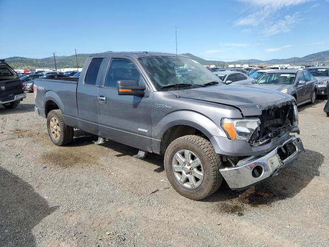 1FTFX1ET8EFA94213 - 2014 FORD F150 SUPER CAB GRAY photo 4