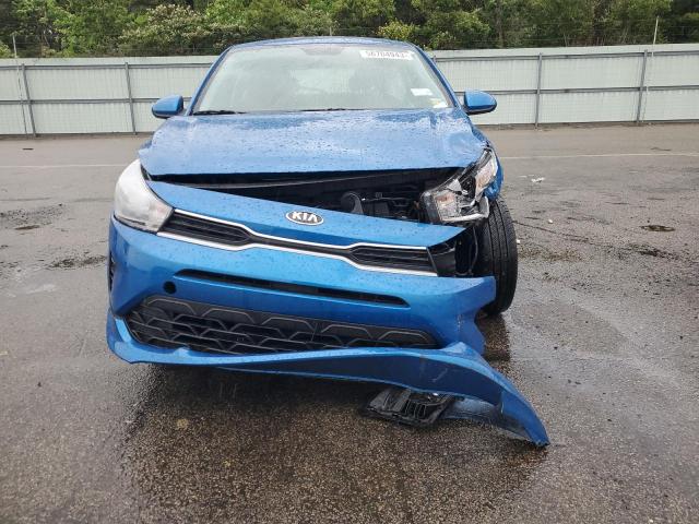 3KPA25AD3ME420300 - 2021 KIA RIO S BLUE photo 5