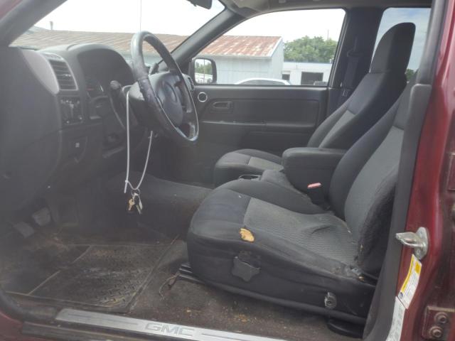 1GTDT13E678146467 - 2007 GMC CANYON MAROON photo 7