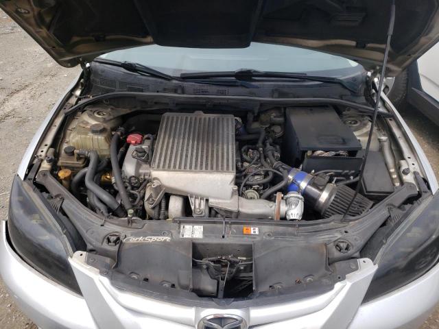 JM1BK34M581838189 - 2008 MAZDA SPEED 3 SILVER photo 11