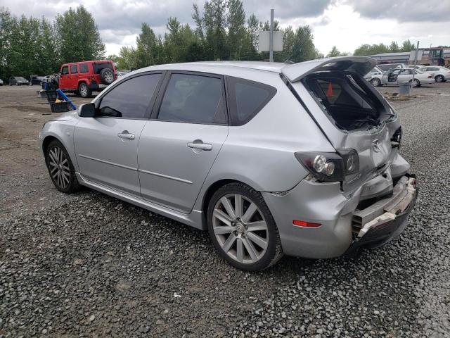 JM1BK34M581838189 - 2008 MAZDA SPEED 3 SILVER photo 2