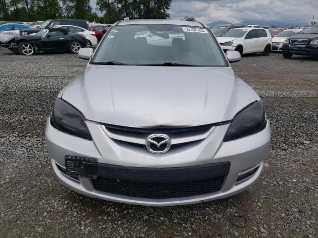 JM1BK34M581838189 - 2008 MAZDA SPEED 3 SILVER photo 5