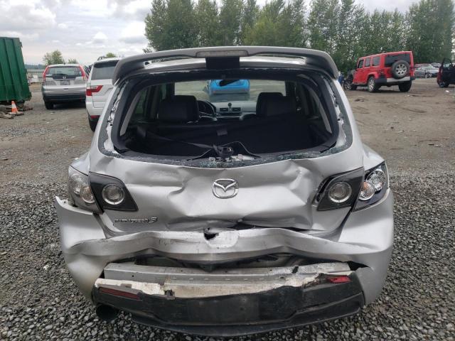 JM1BK34M581838189 - 2008 MAZDA SPEED 3 SILVER photo 6