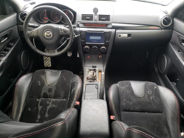 JM1BK34M581838189 - 2008 MAZDA SPEED 3 SILVER photo 8