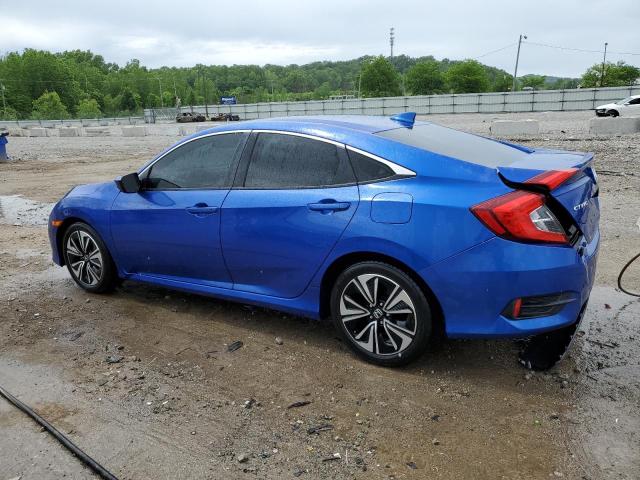 19XFC1F74GE031328 - 2016 HONDA CIVIC EXL BLUE photo 2