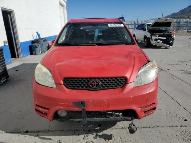 2T1KR32E83C079386 - 2003 TOYOTA COROLLA MA XR RED photo 5