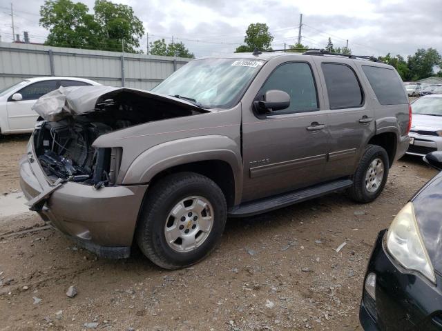 1GNSKBE05DR322844 - 2013 CHEVROLET TAHOE K1500 LT GRAY photo 1