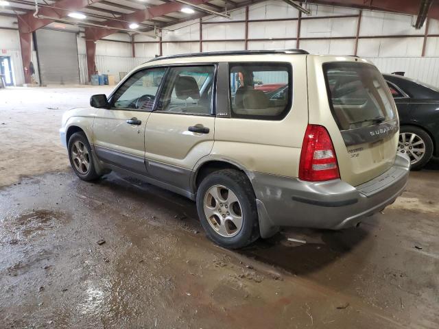 JF1SG65663H705790 - 2003 SUBARU FORESTER 2.5XS Бежевий фото 2