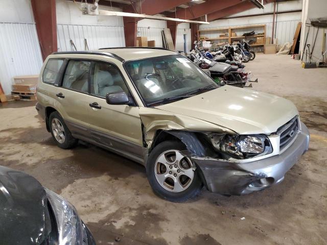 JF1SG65663H705790 - 2003 SUBARU FORESTER 2.5XS Бежевий фото 4
