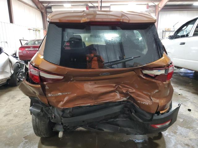 MAJ6S3JLXLC348962 - 2020 FORD ECOSPORT SES BROWN photo 6