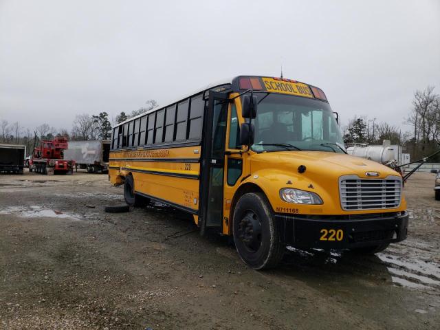 4UZABRFD8NCNM5782 - 2022 FREIGHTLINER CHASSIS B2B YELLOW photo 1