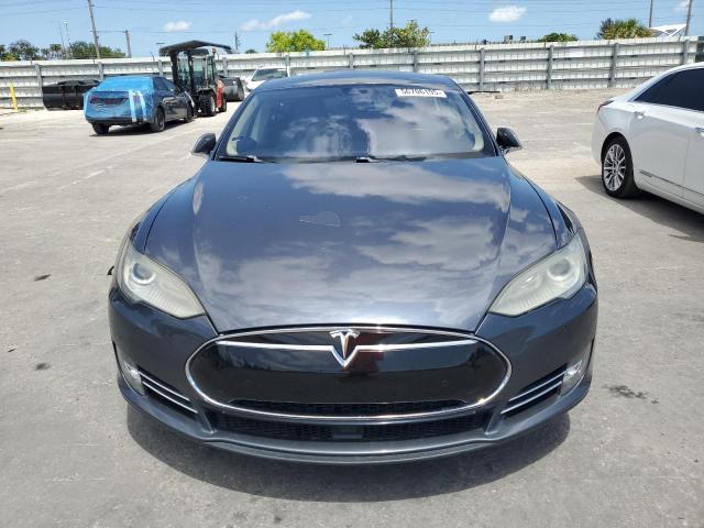 5YJSA1S13EFP63432 - 2014 TESLA MODEL S GRAY photo 5