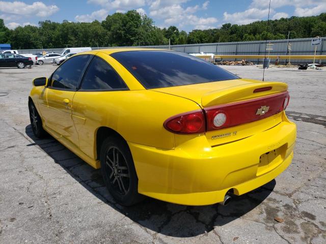 1G1JH12F847168382 - 2004 CHEVROLET CAVALIER LS SPORT YELLOW photo 2