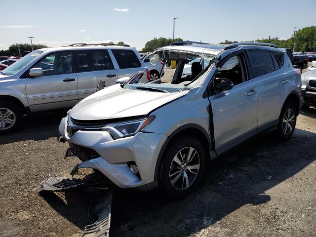 JTMRFREVXJJ187628 - 2018 TOYOTA RAV4 ADVENTURE SILVER photo 1