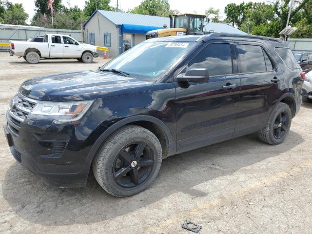 1FM5K8B80KGA95263 - 2019 FORD EXPLORER BLACK photo 1