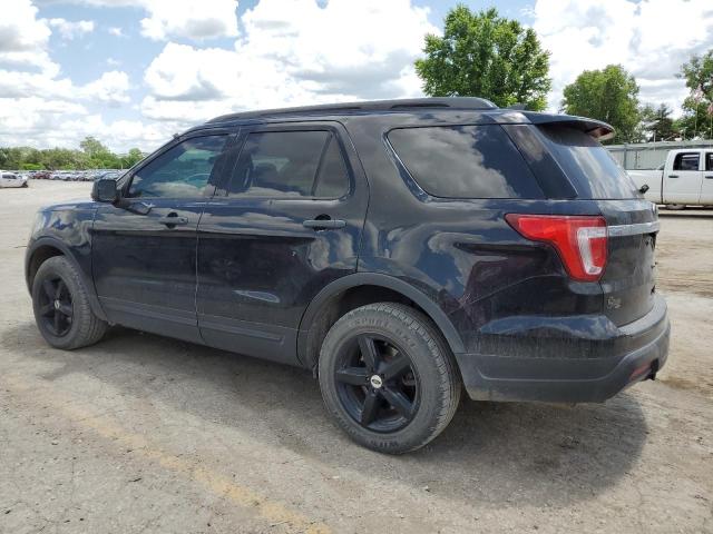 1FM5K8B80KGA95263 - 2019 FORD EXPLORER BLACK photo 2