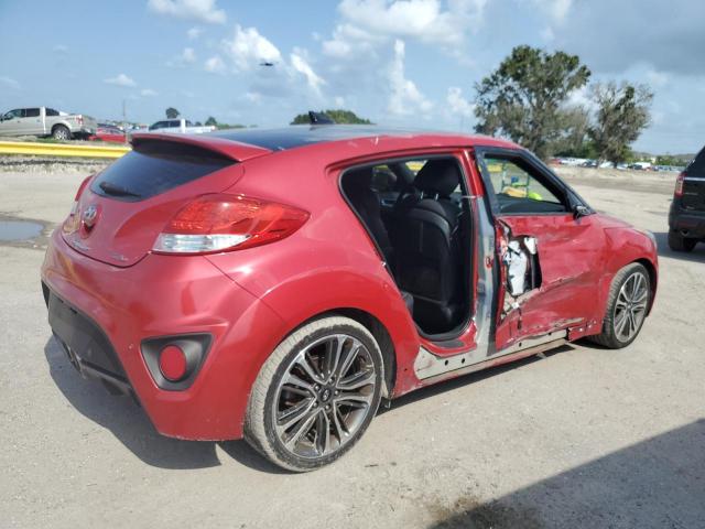 KMHTC6AE6GU290163 - 2016 HYUNDAI VELOSTER TURBO RED photo 3