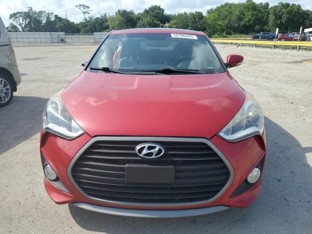 KMHTC6AE6GU290163 - 2016 HYUNDAI VELOSTER TURBO RED photo 5