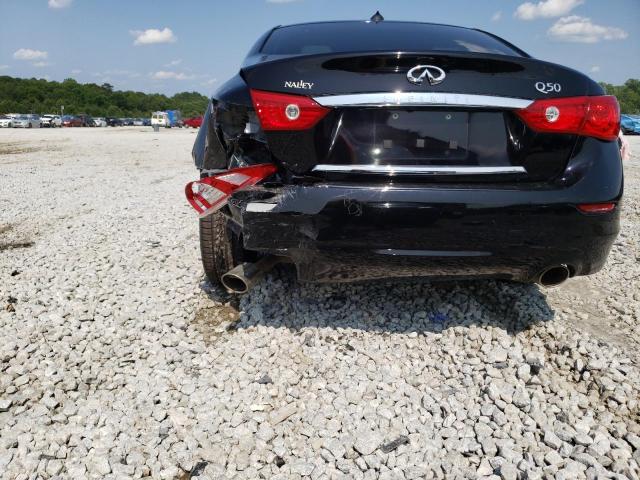 JN1BV7AP3FM335627 - 2015 INFINITI Q50 BASE BLACK photo 6