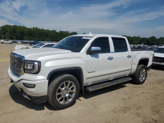 3GTU2PEC8JG116874 - 2018 GMC SIERRA K1500 DENALI WHITE photo 1