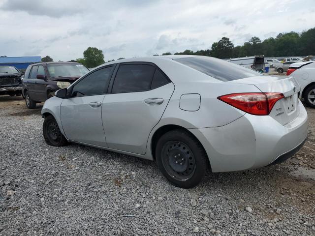 5YFBURHE2KP937734 - 2019 TOYOTA COROLLA L SILVER photo 2