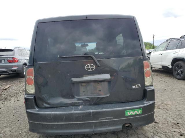 JTLKT324164110059 - 2006 TOYOTA SCION XB BLACK photo 6