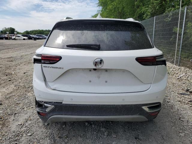 LRBAZLR40ND117688 - 2022 BUICK ENVISION PREFERRED WHITE photo 6