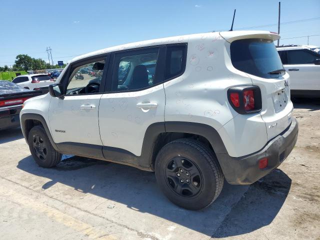 ZACNJDA16NPN97848 - 2022 JEEP RENEGADE SPORT WHITE photo 2