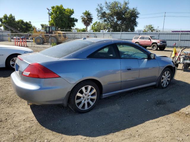 1HGCM82686A010328 - 2006 HONDA ACCORD EX BLUE photo 3