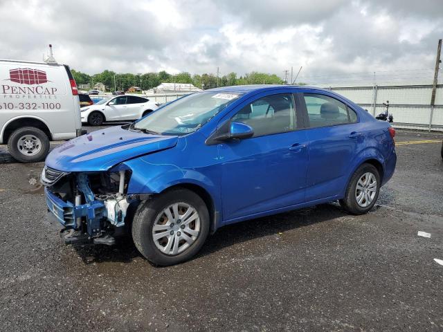 1G1JB5SG7J4114683 - 2018 CHEVROLET SONIC LS BLUE photo 1