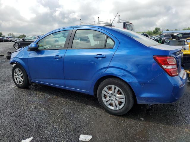 1G1JB5SG7J4114683 - 2018 CHEVROLET SONIC LS BLUE photo 2