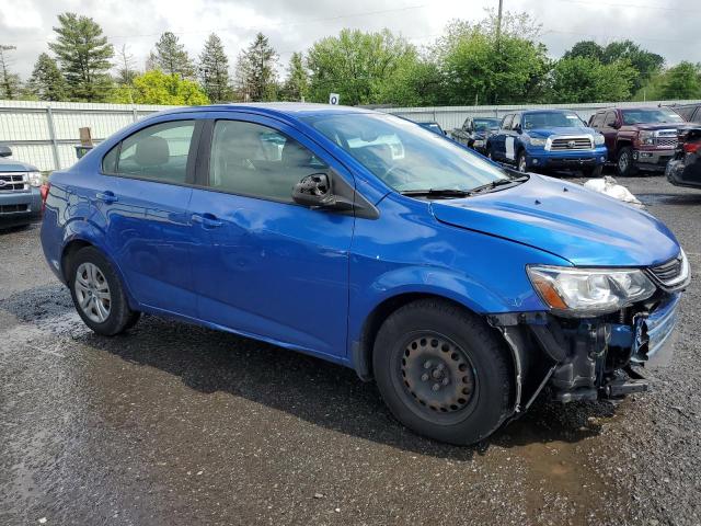 1G1JB5SG7J4114683 - 2018 CHEVROLET SONIC LS BLUE photo 4