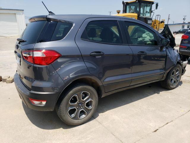 MAJ3S2FE0MC450537 - 2021 FORD ECOSPORT S GRAY photo 3