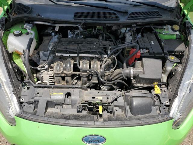 3FADP4BJ0EM153935 - 2014 FORD FIESTA SE GREEN photo 11