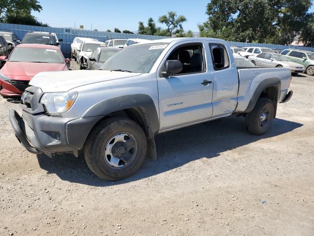 5TFTU4GN4CX023707 - 2012 TOYOTA TACOMA PRERUNNER ACCESS CAB SILVER photo 1