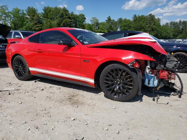 1FA6P8CF0F5318187 - 2015 FORD MUSTANG GT RED photo 4