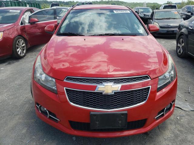 1G1PF5SC2C7408134 - 2012 CHEVROLET CRUZE 4D LT RED photo 5