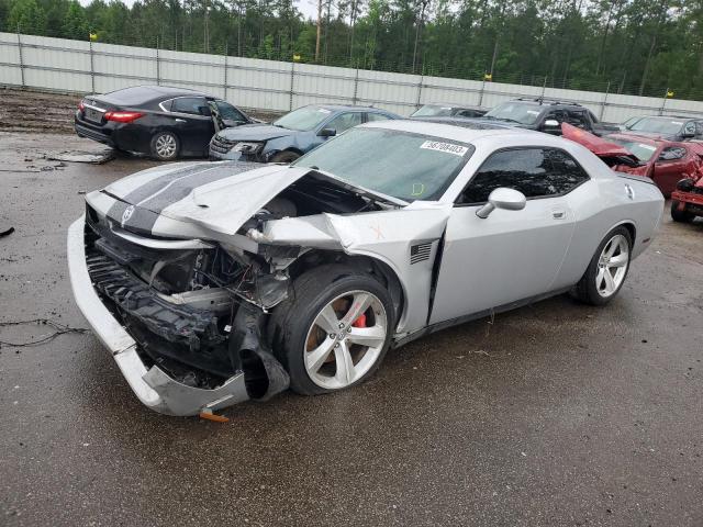 2B3LJ74W69H579930 - 2009 DODGE CHALLENGER SRT-8 SILVER photo 1