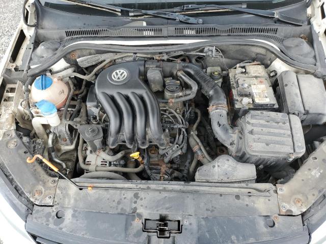 3VW1K7AJ9CM350854 - 2012 VOLKSWAGEN JETTA BASE 白色 照片 11