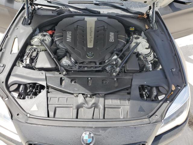 WBA6D4C53JGA01021 - 2018 BMW 650 I GRAN COUPE BLACK photo 11