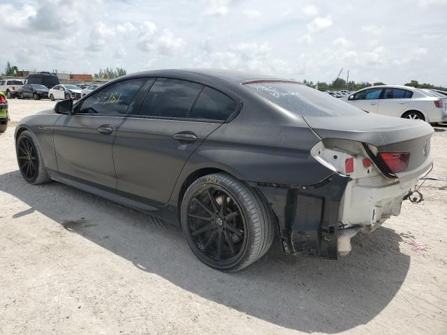 WBA6D4C53JGA01021 - 2018 BMW 650 I GRAN COUPE BLACK photo 2