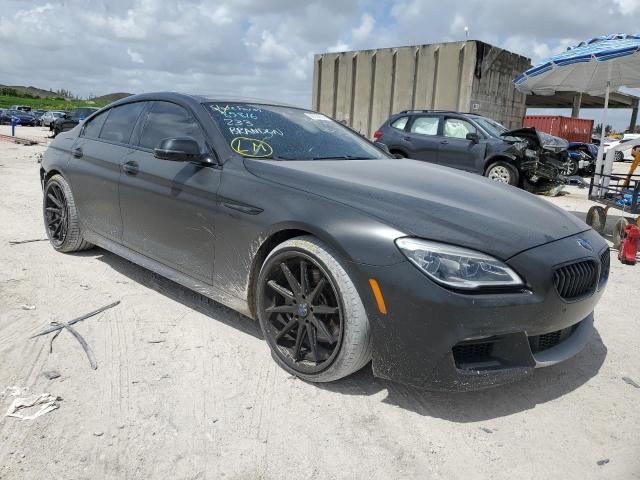 WBA6D4C53JGA01021 - 2018 BMW 650 I GRAN COUPE BLACK photo 4