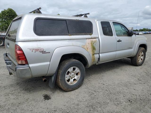 5TETU62N67Z373549 - 2007 TOYOTA TACOMA PRERUNNER ACCESS CAB SILVER photo 3