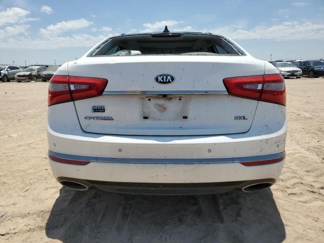 KNALN4D73F5187661 - 2015 KIA CADENZA PREMIUM WHITE photo 6